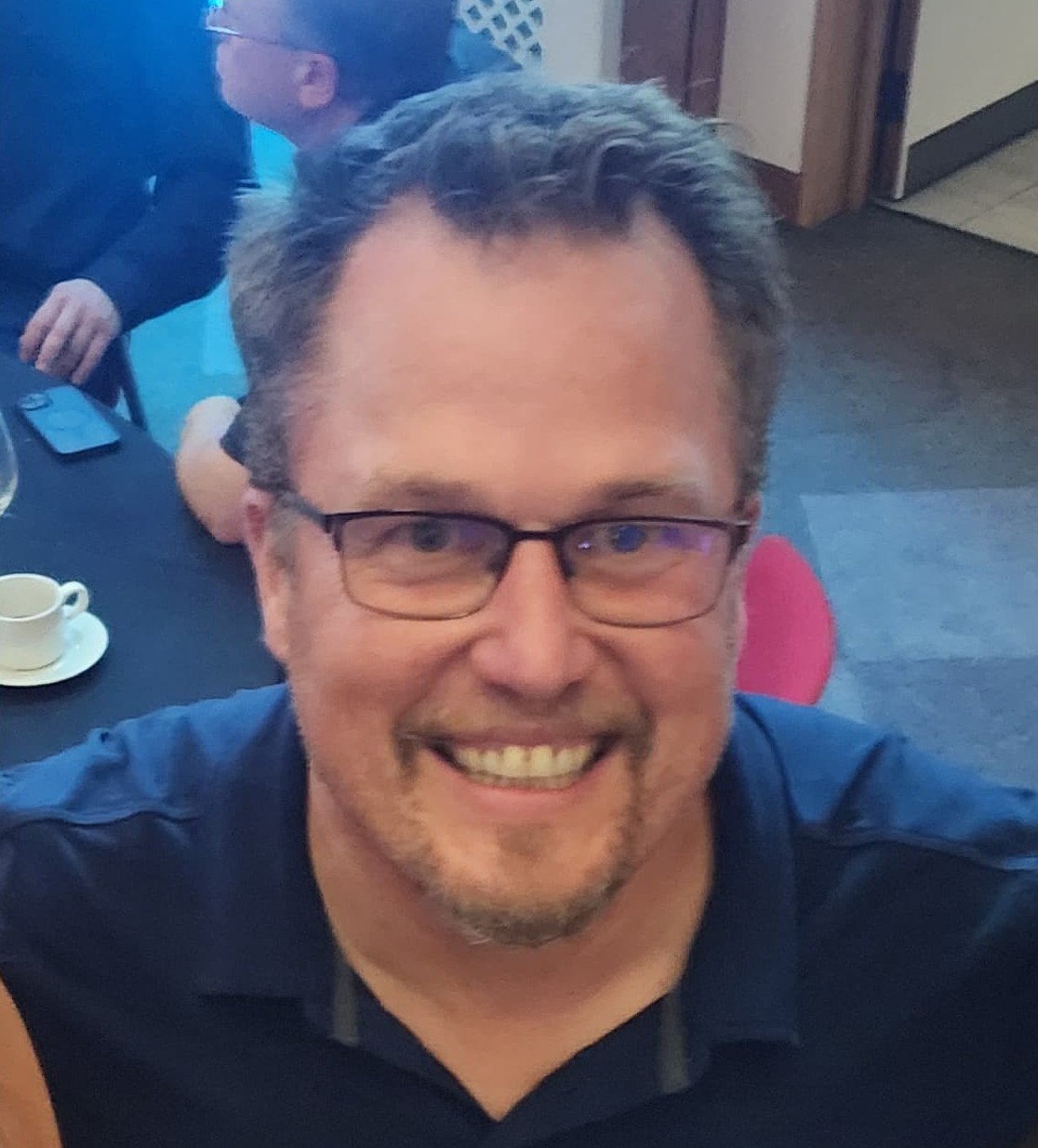 A smiling Ben Cawley